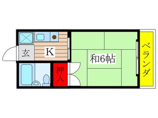 フラワ－パレス三条の物件間取画像